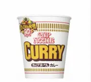 Japanese cup ramen Nisshin Foods cup noodle curry