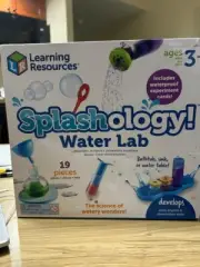 LEARNING RESOURCES SPLASHOLOGY WATER LAB SCIENCE KIT, AGES 3+,OBSERVATION SKILLS