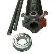 207 x 2" x 21" Right Torsion Spring Steel Bearing Garage Door 2 Winding Bar Tool