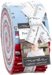 Bunny Hill Designs Prairie Days Jelly Roll 40 2.5-inch Strips Moda Fabrics 29...