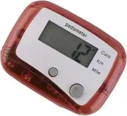 Walking Pedometer, Compact Step Counter, Small Distance Tracer in Miles/km, Multifunctional Fitness and Activity Monitor, 1.85x1.38in, Ideal for Sports, Daily Exercise, Travel