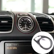 Real Carbon Fiber Dashboard Center Clock Cover Trim For Porsche Boxster 2014-15