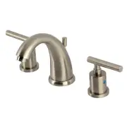 Kingston Brass KB898.CML Manhattan 1.2 GPM Widespread Bathroom - Nickel