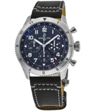 New Breitling Super Avi B04 Chronograph GMT 46MM Men's Watch AB04451A1C1X1
