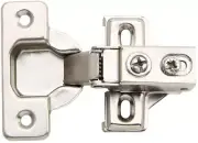 2 Pack - Face Frame Quiet Soft Close Cabinet Door Hinges, 1/2 Inch Overlay, Wit
