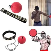Boxing Reflex Ball,Boxing Training Ball - Adjustable Elastic Head Band,Improve R