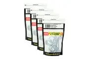 Handy Hardware 4 Bags of Screw Hook Silver 10pcs Each Size 12 Screw-in Cup