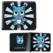 New Happy Aera Wings FAIRY TAIL BiFold Wallet Feari Teiru Credit Card Billfold