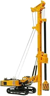 1/64 Scale Rotary Drilling Rig Crawler Excavator Vehicle Engineering Vehicle Model Toys for Kids Gift Vehicles Model Collection