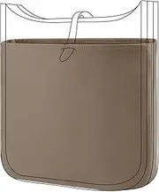 DGAZ Silky Purse Organizer Insert Fits Evelyne TPM/PM/GM/TGM Bags, Luxury Handbag & Tote Organizer, Simplicity bag organizer（Etoupe grey, TPM, Mini16/18）