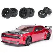 2PCS HNR H9802 PANTHER 1/10 Drift RC Car Parts Front/Rear/Drift Tires Wheels Vehicles Models Spare Accessories H98221/H9