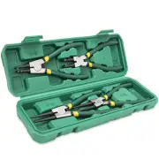 4PCS Snap Ring Pliers Set,Circlip Pliers 7 Inch C Clip Pliers for Snap Ring R...