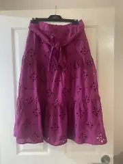 Portmans Size 12 Very Berry Skirt