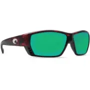 Costa Tuna Alley Tortoise Frame Sunglasses w/Green Mirror 580P 06S9009-90090862