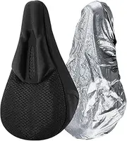 Hkuoeue Cycles Seat Cover | Non-Slip Seat Covers | Breathable Riding Supplies, Reusable Bike Accessories for Outdoor Activities