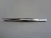 2 pcs Thumb Dressing Forceps 5" 1x2 Teeth German Stainless Steel CE Surgical