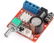 DollaTek Mini 2.0 Hi-fi Electronic Stereo Audio Assembled Amplifier Portable AMP 10W+10W 2 Channel Class-D DC 12V Digital Booster Amplifier Board Module for CD MP3 MP4 PC Speaker