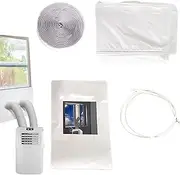 Window Seal for Portable Air Conditioner | Portable Air Conditioner Window Seal Kit - Replacement Accessories with No Drilling Installation for Exterior Home Winter Outside