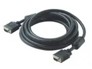 Steren 3-ft Super-VGA Cable with Ferrites - Male/Male