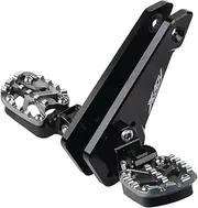 2023 X-ADV Motorcycle CNC Rear Pedal Foot Stand Folding Footrests Passenger FootPegs Compatible With XADV 750 XADV750 2021 2022 2023(Grey)