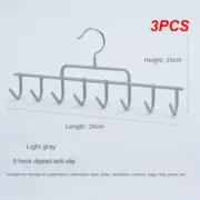3PCS Belt Tie Hook Strong Load-bearing Capacity Scarf Storage Hanger Practical S