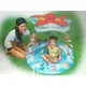 玩樂生活 美國INTEX 57428紅色海星嬰幼兒充氣戲水池 兒童戲水池 幼兒夏天玩水池 嬰兒遊戲池 有氣墊底 附修補片