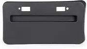 Front Bumper License Plate Frame Relocator Base，Compatible with Lancer GTS EVO X 2008-2018, Black Car Accessories