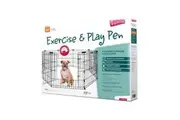 Yours Droolly Exercise Pen with Door