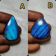 Natural High Quality Blue Labradorite Fatty Pear Gemstone For Crafting