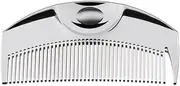 LOVE CHROME F TSUKI SILVER/Japanese artisan hair comb