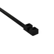 T120RDH0H4 - Double-Head Cble Tie 15.7in L 120lb TS PA66 Blck (500 EA)
