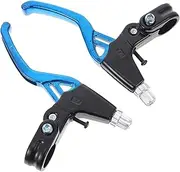 OSOLADY 1Pair Aluminum Brake Levers for Bikes Brake Handles Easy to Operate Fit for Mountain Road and Folding Bicycles Essential Replacement Parts for Safety