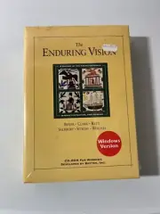 The Enduring Vision Windows Version 1993 Big Box PC CD-Rom Software Sealed