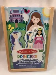 Melissa and doug princess magnetic dress up play set
