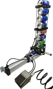 Automatic Wall Mounted Can Crusher Soda Beer Smasher, Eco-Friendly Recycling Too