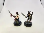 Hand Painted Reaper Bones Two Wolves Miniatures