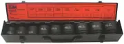 SP Tools SP20515 - Impact Socket Set 1" Drive 8 Piece 6-Point SAE