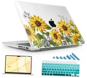 for MacBook Pro 16 inch Case 2021 2022 2023 2024 Release A3186 A3403 Sunflowers