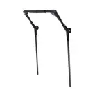 Folding Wagon Push Handle Push Pull Bar for Beach Garden Camping Wagon