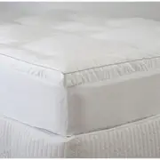 Ardor 2800GSM Standard Single Bed Microfibre Mattress Topper Home Bedding White