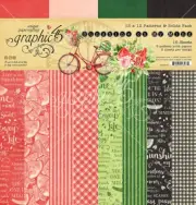 Graphic 45 Collection Pack 12"X12"-Patterns & Solids, Sunshine On My Mind