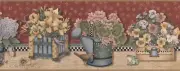 Wallpaper Border Country Cottage Garden Debbie mumm Garden Floral Bouquet Flower