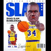 SHAQUILLE O’NEAL Los Angeles LA Lakers NBA Slam Magazine SHAQ #504 Bobblehead