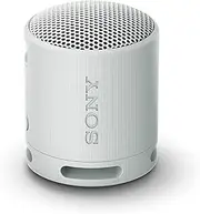 [Sony] SRS-XB100 Wireless Bluetooth Portable Lightweight Super-Compact Travel Speaker, Extra-Durable IP67 Waterproof & Dustproof, 16 Hour Battery, Versatile Strap, and Hands-free Calling, Light Gray NEW