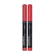 2 x Revlon ColorStay Matte Lite Crayon 1.4g - 008 She's Fly