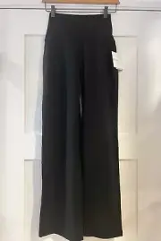 NEW! BEYOND YOGA Spacedye Limitless High-Waisted Straight-Leg Pants—XS—DK NIGHT