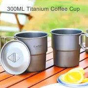 Lightweight Titanium Coffee Cup for Backpacking Go Anywhere Stay Caffeinated