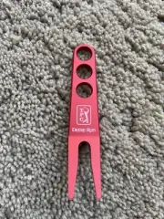 Titleist Scotty Cameron TPC Deere Run Divot Repair Tool - Red Pivot Tool RARE!
