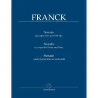在飛比找蝦皮購物優惠-Franck: Sonata arranged for Vi