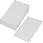 LALAFINA 100pcs Modern Blank Cards DIY Hand-Painted Note Cards Double-Sided for Writing Vocabulary Recording Daily Planning Lightweight and Compact